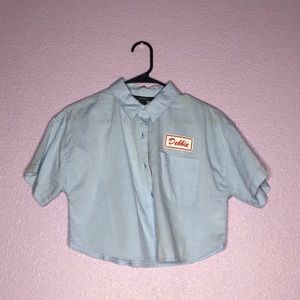 1950’s cropped shirt. Never worn.